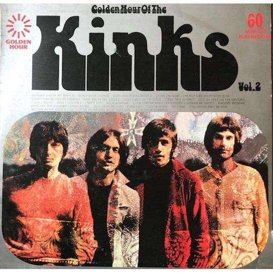 Пластинка Kinks Golden Hour Of The Kinks Vol. 2